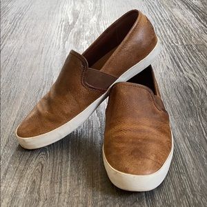Frye leather ivy slip on sneaker